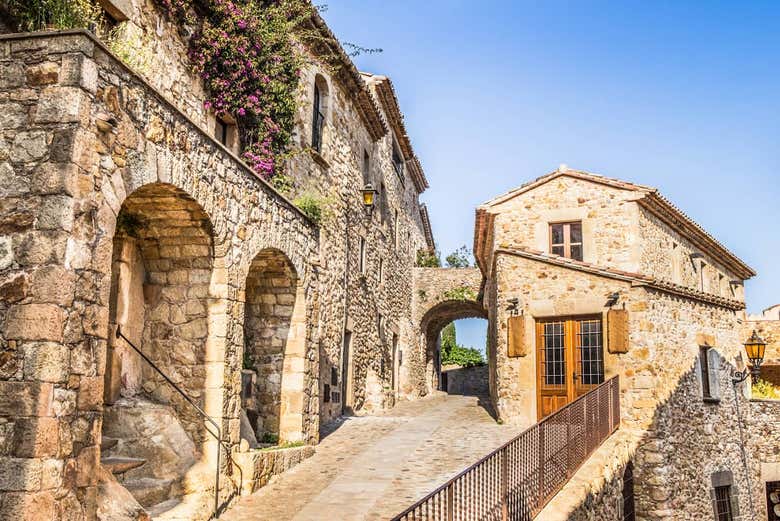 El pueblo medieval de Pals